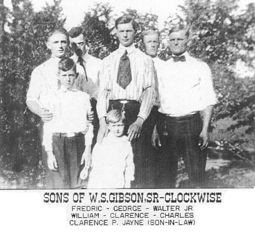 sons of W.S. Gibson Sr.