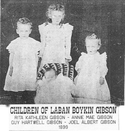 children of Laban Boykin Gibson