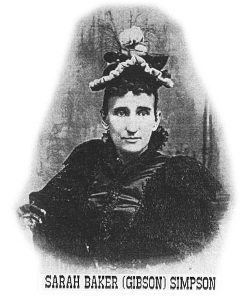 Sarah Baker Gibson Simpson