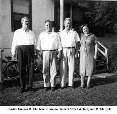 Charles Thomas Welch and children
