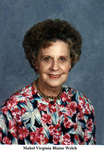 Mabel Virginia Blaine Welch