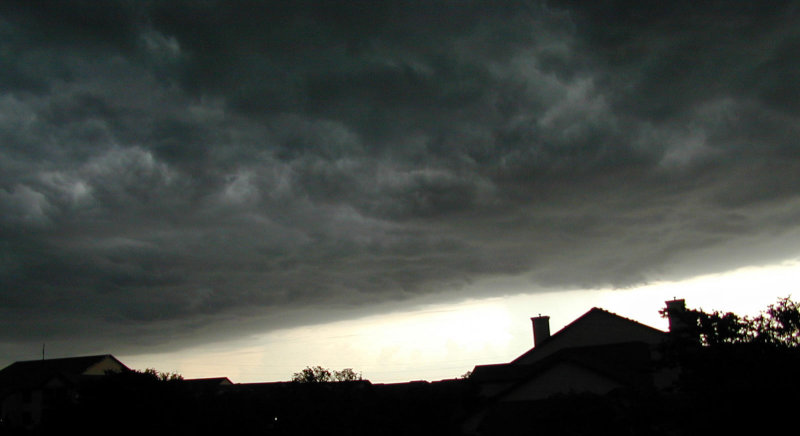 Another storm brews in the Austin, TX hill country.