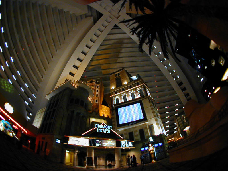 Inside the luxor