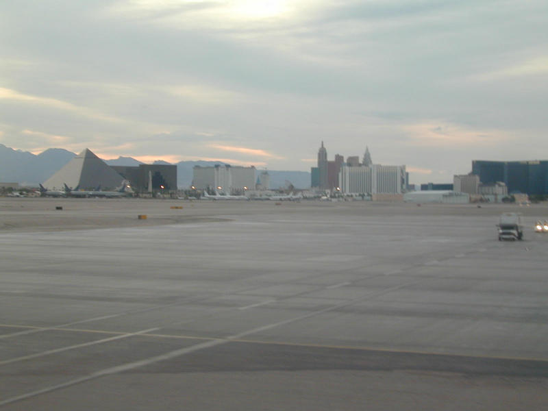 From the hazy windows of the jet