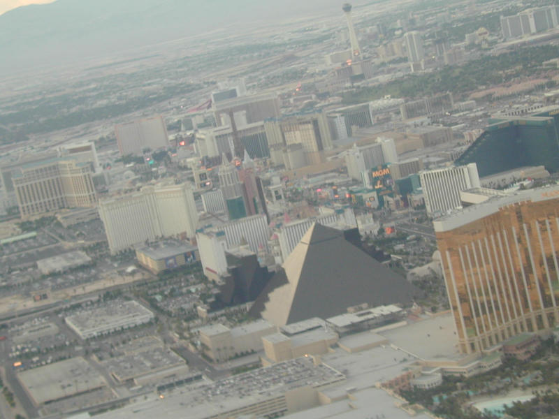 From the hazy windows of the jet