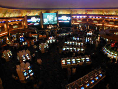 Inside of MGM where Blink was playing