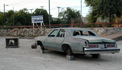 Abandoned Car in Austin, Texas