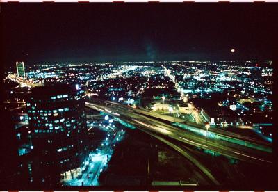 Dallas City Lights from the Adam's Mark in Down Town Dallas