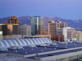 SLC at dusk