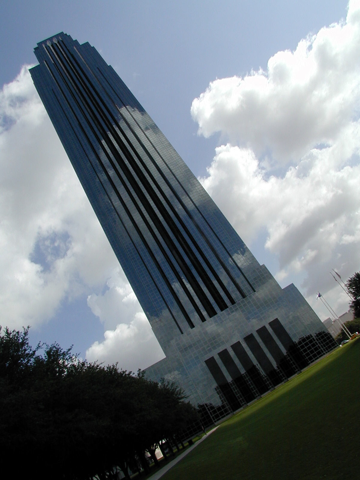 Park view of the Williams BLDG