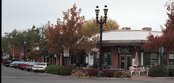 My favorite place to have lunch. Corner Cafe, Clovis, California