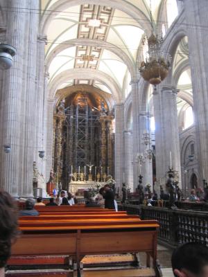 Inside Metropolitan Cathedral