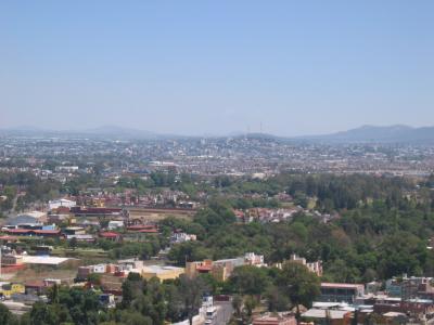 View of Puebla from Cholula