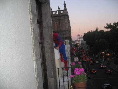 Spiderman in Puebla