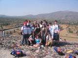 Group Shot on top of Pyramid of Sun