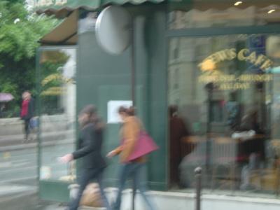 My little cafe across the street from the Luxemborg Gardens