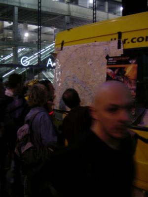 Map of the Friday night Skate in Paris about 25km