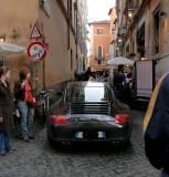 narrow streets of cobblestones