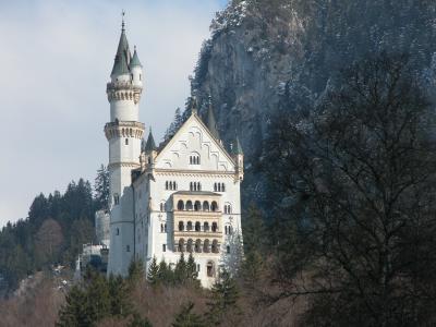 Neuschwanstein Castle - Southern Germany - March 2003