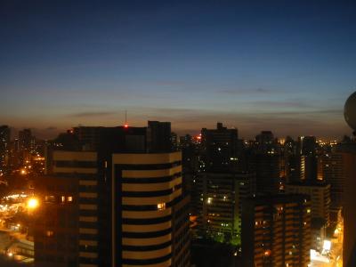 Fortaleza from our new place again. Could be NYC