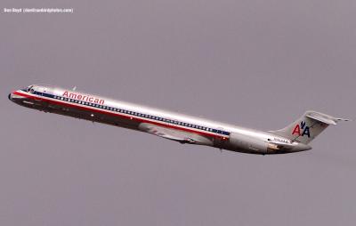 American Airlines MD-82 N468AA aviation stock photo