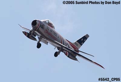 5542 - F86 LLC's F-86F N86FR military warbird aviation stock photo #5542