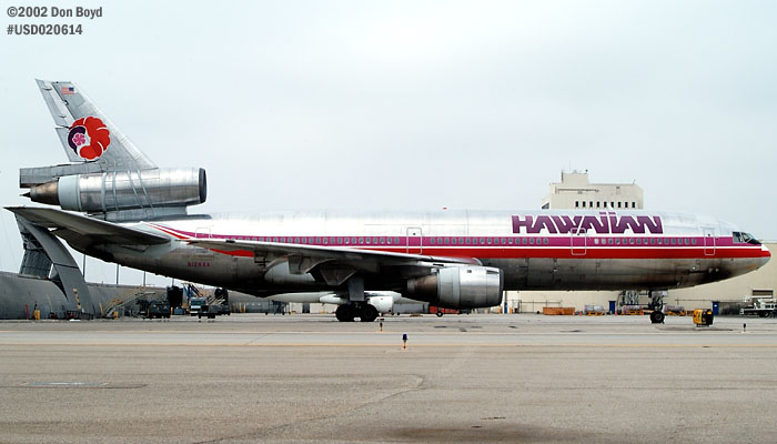 Hawaiian Airlines DC10-10 N128AA aviation stock photo
