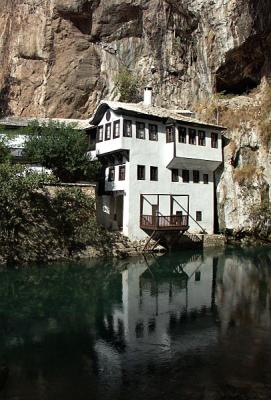 Blagaj - Tekke (Dervish House) at the source of the Buna