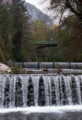Jajce - River Pliva waterfall