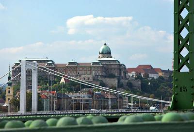 Buda Palace and Danube bridges