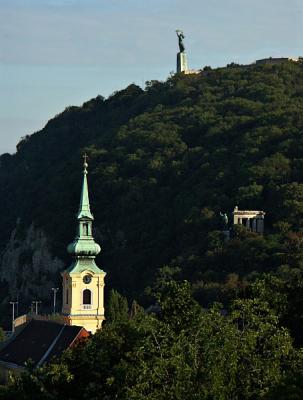 View towards Gellrt Hill