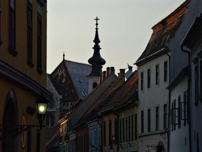 Buda at dusk