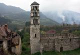 Jajce - St Lukes Tower and St Marys Church