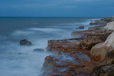 Barra de sucatinga ao crepsculo