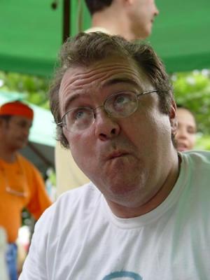 Andr - fazendo careta....