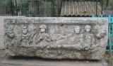 One of 4 Roman Period sarcophagi displayed in the back garden.