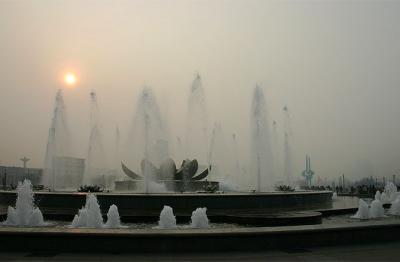 Quan Cheng Springbrunnen / Fountain 2
