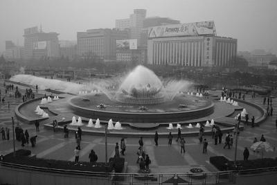 Quan Cheng Springbrunnen / Fountain 5