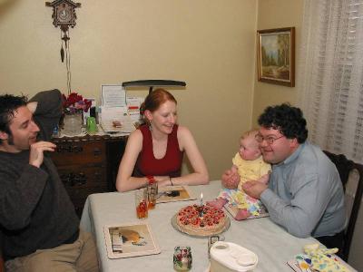 stephen, steph, bethany and birthday dad
