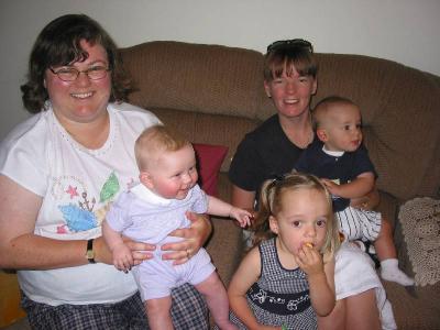 with Lisa's cousin Melinda