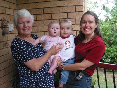 scratch out mum, insert nana