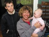 The Blairs visit