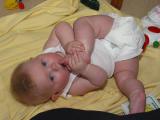 contortionist toe chewing