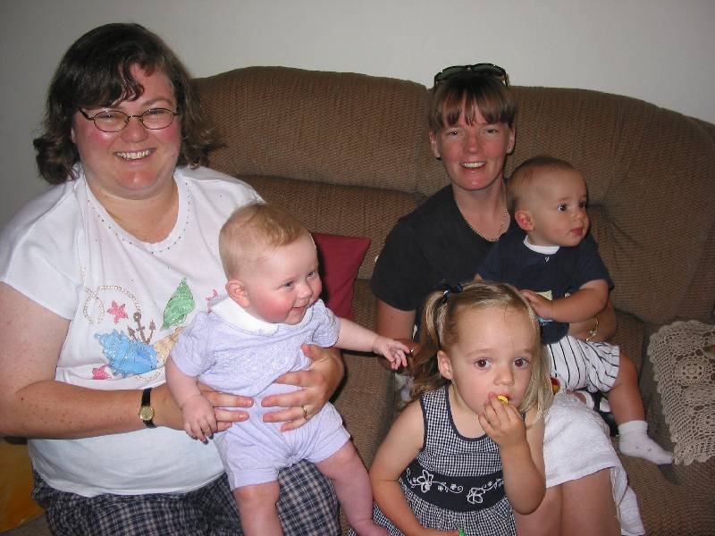 with Lisas cousin Melinda