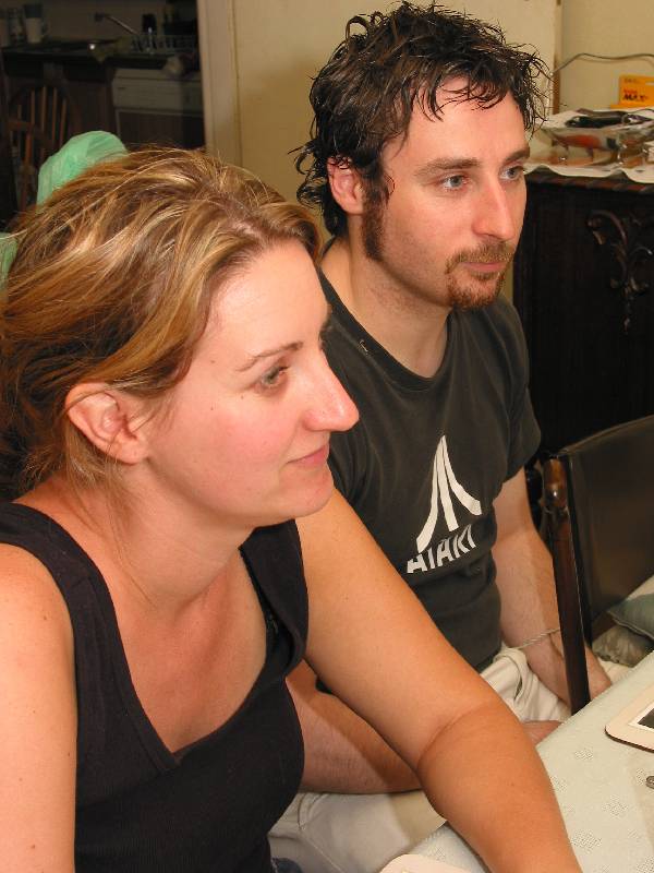 Cousin Catherine and brother Stephen
