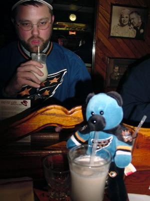 Caps Bear Goes to Boston, Jan 2002
