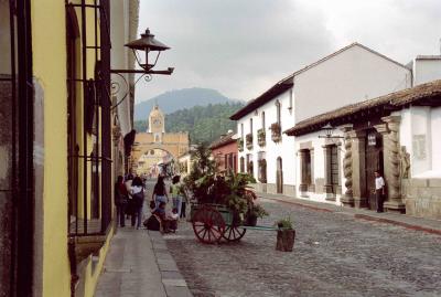 road to Iglesia y Convento de Nuestra Senora de La Merced