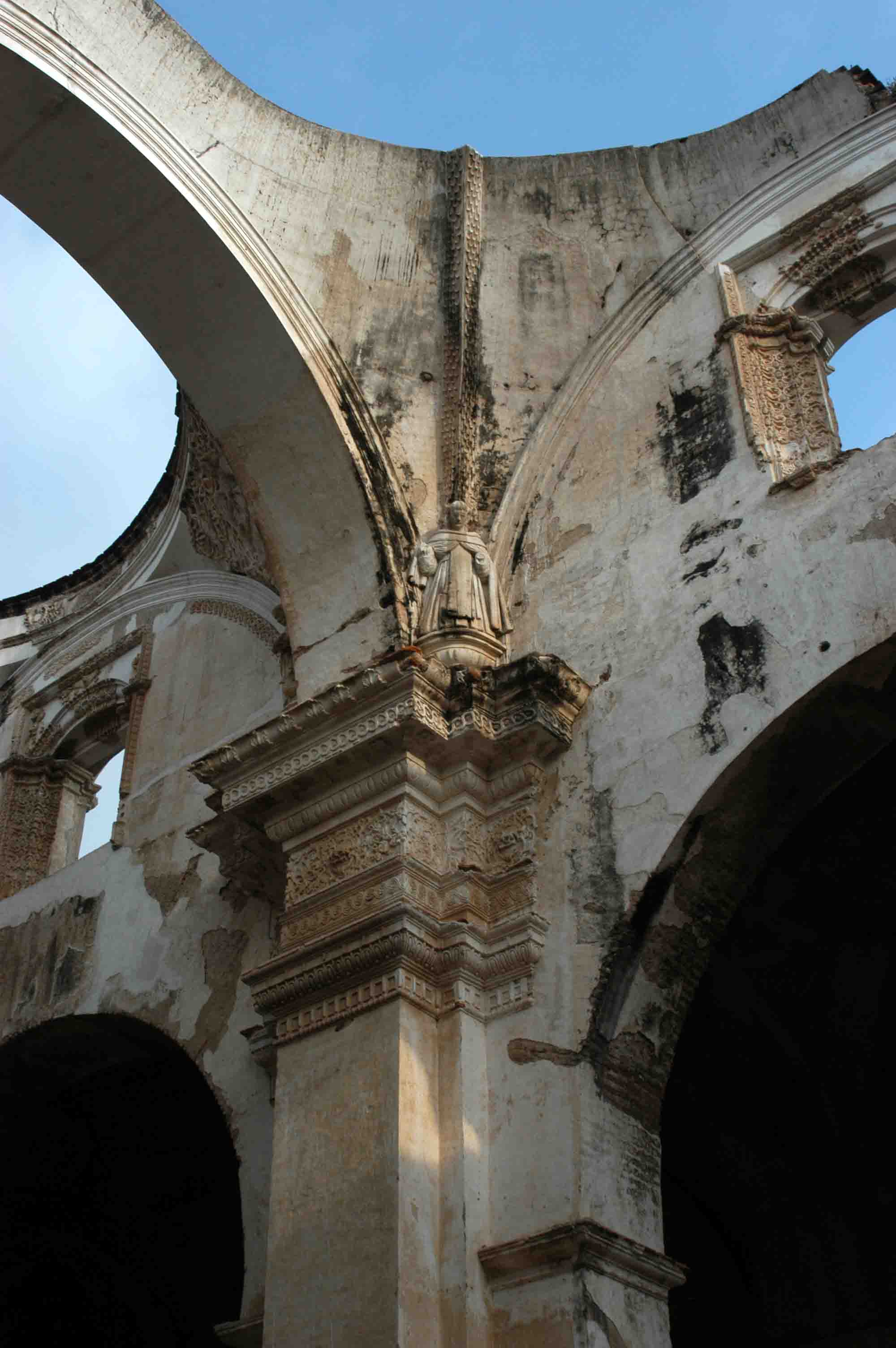 ruins of old Catedral de Santiago