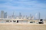 Sheikh Zayed Road from the Burj Dubai site