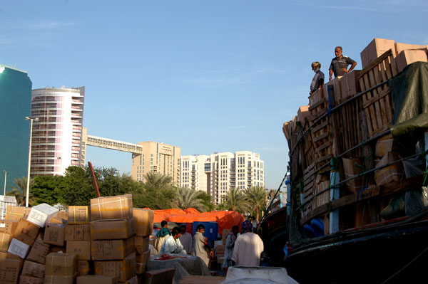 Dhow wharfs, Dubai Creek